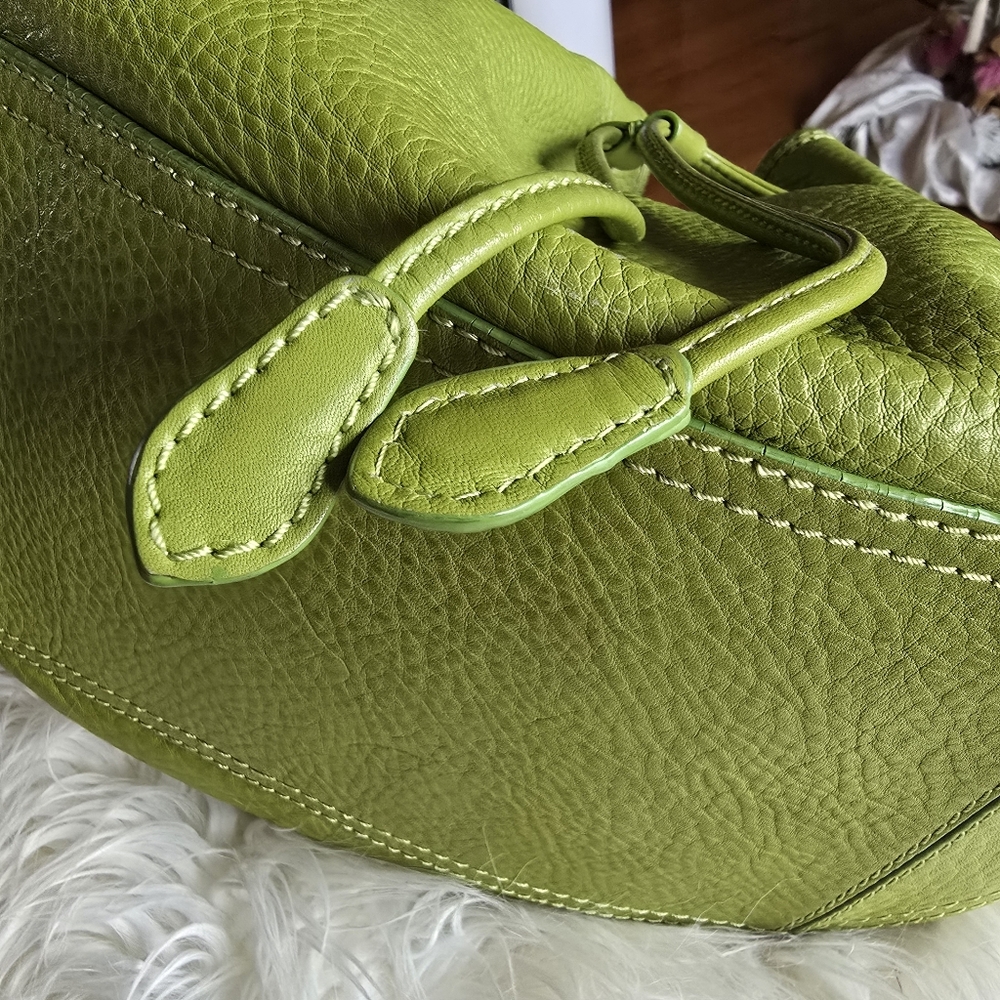 Cole Haan Pebble Leather Drawstring Bucket Bag - Picture 2 of 6